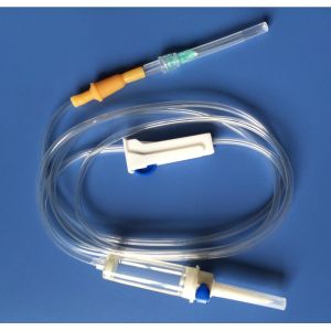 China Medical Grade PVC Disposable EO Sterilization Cannula Iv Set on sale
