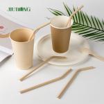 135mm Length Biodegradable Paper Straw For Drinking Beverage
