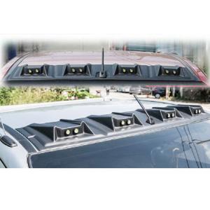China Matte Black Top Cover Front Car Spoiler Light For MItsubishi Triton L200 2019 2020 202 factory