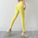 Booty Scrunch Push Up Scrunch Butt Leggings Plaid Printed Yoga Tights For Women