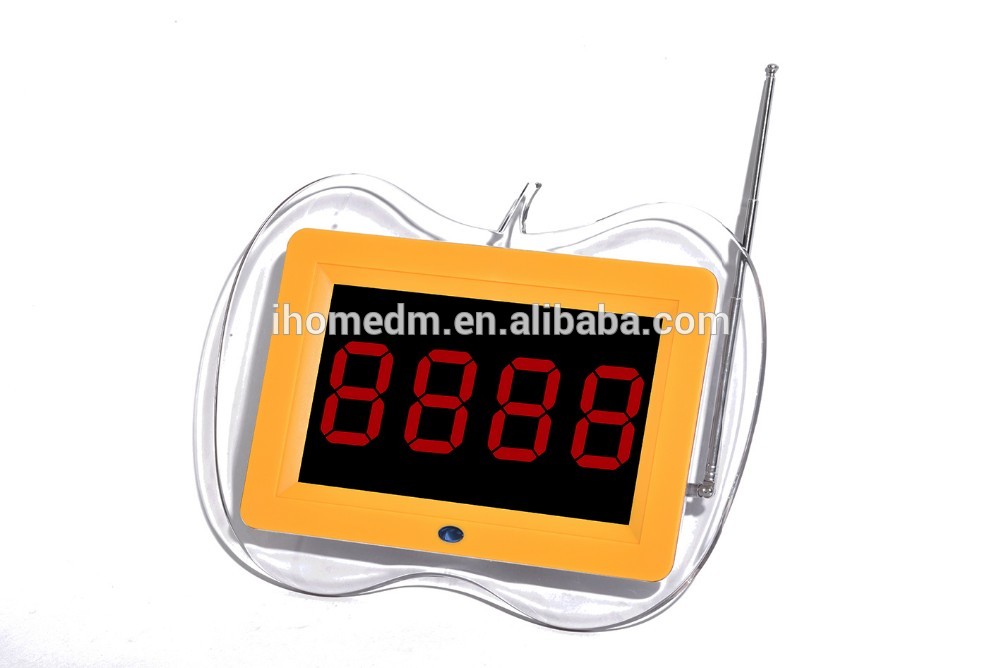 Wireless table call bell restaurant guest call waiter system