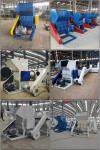 Waste Treating 3000 kg/h Plastic Film Crusher for PP Beverage Bottle and Paper