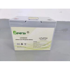 Rechargeable Deep Cycle Lithium Ion Packs 60AH 12 Volt Battery