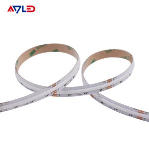 China 12mm Outdoor Waterproof Cob Led Light Strip Seamless 24v Addressable Rgb Cct Ip65 factory