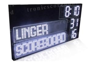 China P16mm LED Football Scoreboard With White Color Digits Easy Maintenance factory