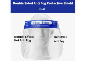 China Transparent Plastic Anti Fog Face Shield Full Face Easy Adjustable factory
