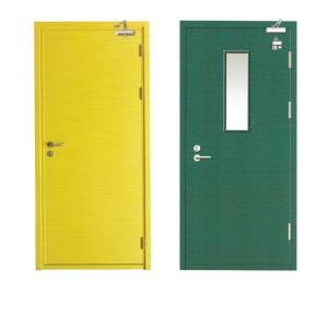 China Swing Open 2100mm 60min 90Min UL Fireproof Steel Door factory