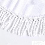 Soft and Quick Dry Rainbow Printed Round Beach Towel Multi Functional Pool Mat
