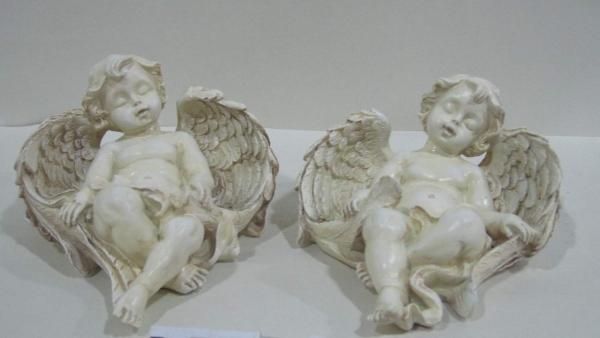 China Thinking cherub Angel Collectible Figurines statue collection for mothers day gift factory