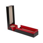 Luxury Design Magnetic Rigid Cardboard Paper Gift Single Red Wine Box Packaging