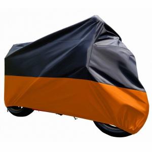 China Anti Aging Motorcycle Dust Cover , Indoor Motorcycle Cover With Adjustable Elastic Band factory