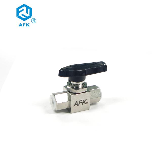 China 3/4" NPT 3000psi Through Ball Valve BSPT With Internal Thread factory