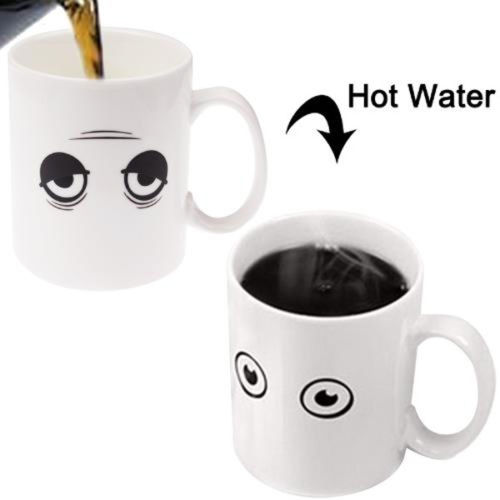 11oz Sublimation Glazed Color Change Ceramic Mug Manufacture/White color Coffee Cups made in china
