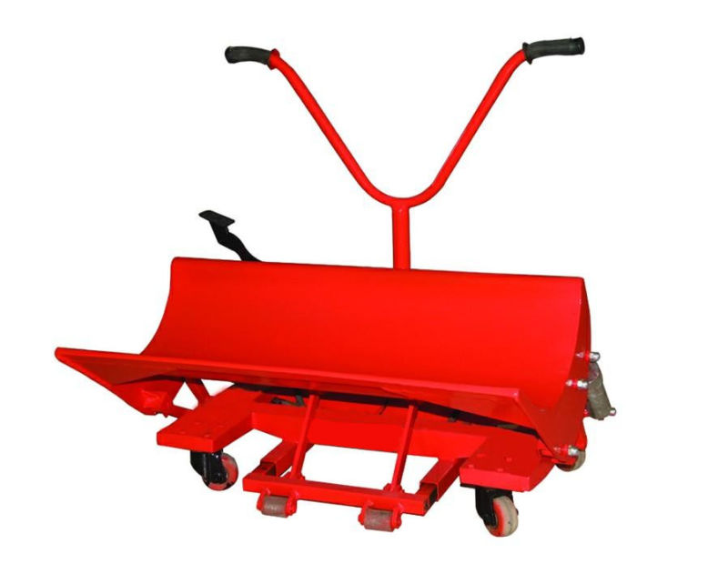 Hydraulic Cloth Roll Transport Trolley Doffing Easy Handle