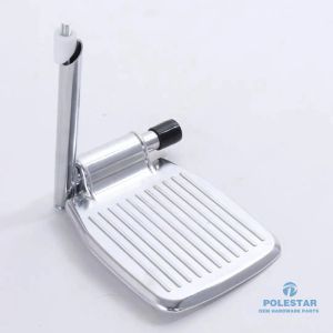 Folding Footrest CNC Machining Aluminum Alloy Electric Wheelchair Spare Parts