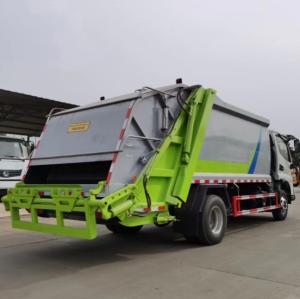 China Sanitation Garbage Truck Dongfeng Garbage Truck In Dubai Reverse Gear 8280x2850x2350mm factory