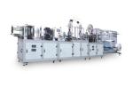 Non Woven Surgical Disposable Face Mask Machine , Face Mask Maker Machine