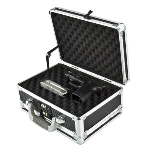 China Custom Size Aluminum Hard Case Gun Storage Box With Combination Lock factory