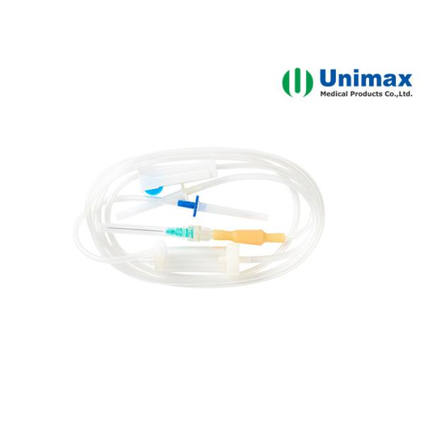 China Disposable Latex Connector Luer Lock Medical Infusion Set factory