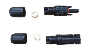 China Photovoltaic Pv Solar Connectors TUV UL Certification IP68 Grade Optional Wire Size factory