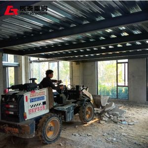 Multi Storey Prefabricated Steel Structure Office Building With EPS Big Wave