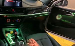 China Ambient lights LED RGB+Mid-tone grille for BMW X1(Three-compartment version)(2016-2023) factory