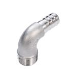 Stainless Steel 304 316 90 Degree Male Elbow Hose Barb 1/4''-4.0'' BSP Male x