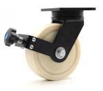 2400kg 8 Inch Heavy Duty Swivel Casters Hospital Bed Castors