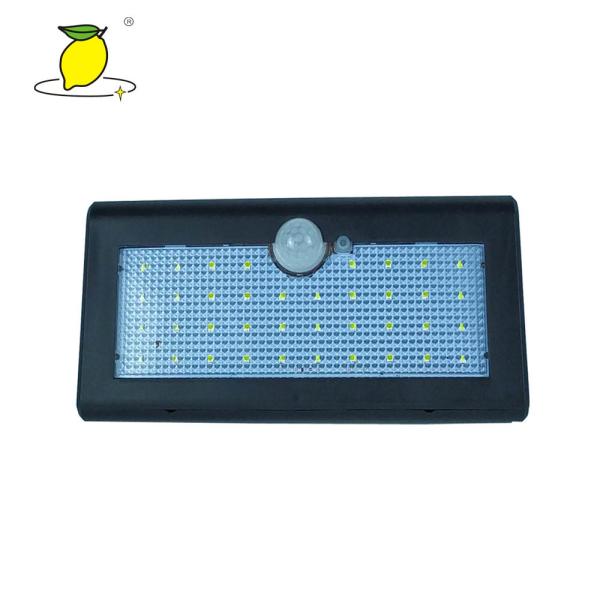 China Black Waterproof 2.5W LED Emergency Solar Garden Light factory
