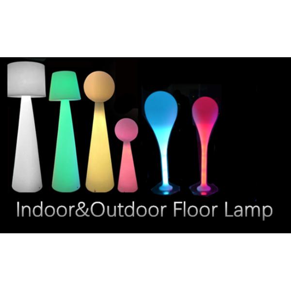 Tall Shock Resistant Floor Standing Led Lights For Living Room / Night Club