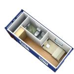20ft Prefab Shipping Container Office Readymade Cabin House Earthquake Proof