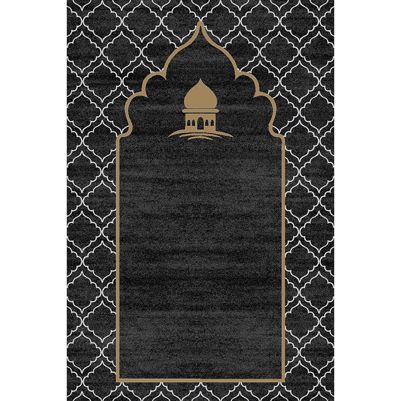 Modern Style Anti Slip Backing Islamic Gift Prayer Carpets Machine Made