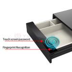 Fingerprint Lock Smart Waterproof Panel Jewelry Safe Box For Home Security