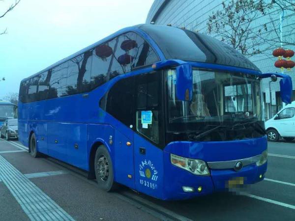 54 Seats Used Coach Bus Used Yutong ZK6127 Bus 2016 Year Diesel Engine In Good
