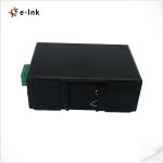 IP40 Aluminum Case Industrial Ethernet POE Switch 8 Ports With 100 / 1000 Base-X