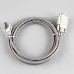 CAT5E Ethernet Industrial Wire Harness 26AWG 8P8C RJ45 To DB9 Female Gray Color