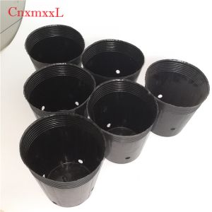 Tear Resistant HDPE 2 Gallon Round Nursery Pots Reasonable Holes