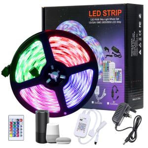 China 6.5 FT WiFi RGB Smart LED Light Strip Music Sync App Smart Life factory