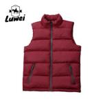Wholesale Custom Winter Stand Collar Sleeveless Utility Vest Men Waistcoat Down
