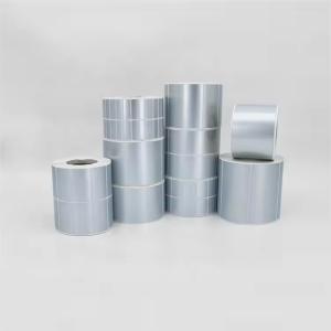 China PET PVC Barcode Label Stickers Adhesive Thermal Transfer Glossy Matte Silver Blank factory
