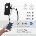 Lekol Single Gun Smart EV Charging Station Type 2 22kw Charger