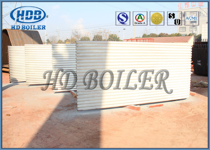 Painted Seamless Waterwall Panel Heat Exchanger Boiler Spare Parts High Efficient
