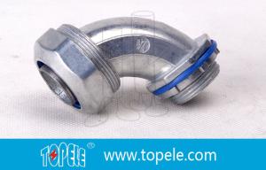 China Liquid Tight Flexible Conduit And Fittings Watertight Connector In Blue factory