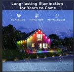 Outdoor Solar Decorative Light Waterproof Exterior Gable Lights 10M 20M 30M 50M
