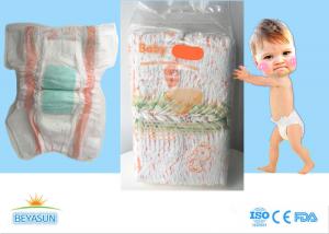 China Huge Absorbency Baby Diaper Products Natural Disposable Diapers With Magic Tapes , Eco Friendly factory