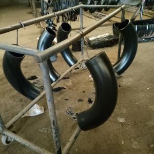 China MS Butt Welding Carbon Steel Bend A234 WPB ASME B16.9 Sch 40 3D 4D 5D factory