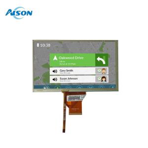 China 7 Inch TFT Resistive Touch Screen 800X480 Touchscreen Display Module 300 Cd/M2 factory