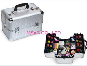 China OEM/ODM Aluminum Beauty Cases, Customized Silver Aluminum Beauty Cases factory