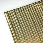 Decorative Building Material 4mm-6mm Bronze Patterned Glass for Interior