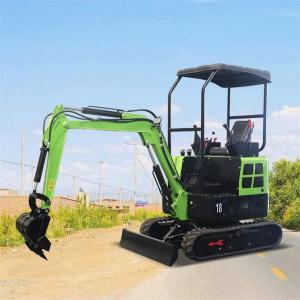 China 1.8 Ton - 3.5 Tonne Mini Digger Manufacturers , Small Garden Digger factory